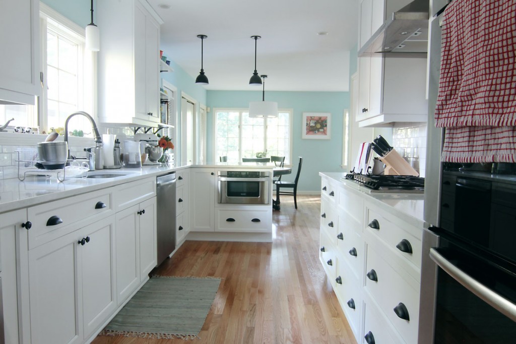 Bright, open, airy, efficient, classic. Hello, new kitchen.