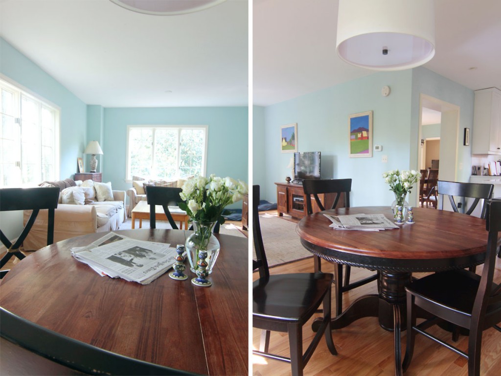 Wall color: Tidewater by Sherwin Williams.